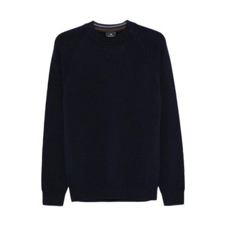 Paul Smith Jersey de cuello redondo - Knitwear - Hombre - Azul - XL