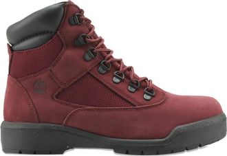 Timberland 6 Field boots - unisex - Rubber/Leather/Fabric - 9.5 - Red