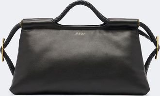 Isabel Marant Pipa Medium leather top-handle bag