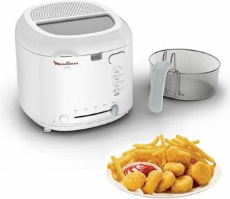 Moulinex Freidora Independiente Moulinex Af2031 Individual 1600 W Color Blanco