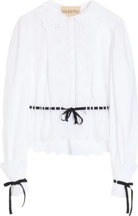 Valentino Garavani Camicia con ricamo - Bianco