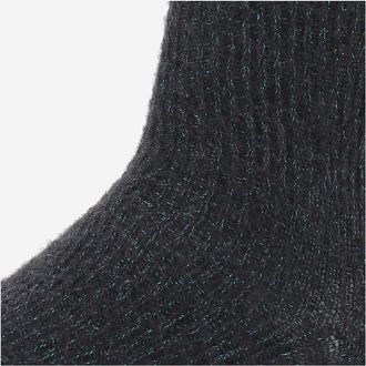 ANT45 Womens Mohair Blend Copenhagen Socks Black