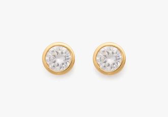 Kate Spade New York Sparkling Stone Bezel Studs