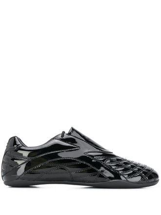 Balenciaga Drive slip-on sneakers - women - Other fibres - 35 - Black