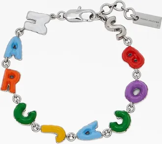Marc Jacobs Color Balloon Enamel Letters Bracelet