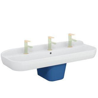 Vitra Fregadero Infantil Vitra Sento Kids 1 Altura Con Rebosadero + Tapa Sif&oacute;n Sento Kids