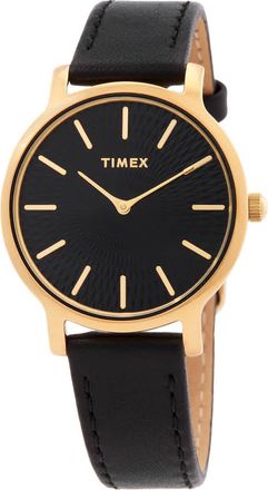 Timex Transcend Quartz Black Dial Ladies Watch TW2V92600