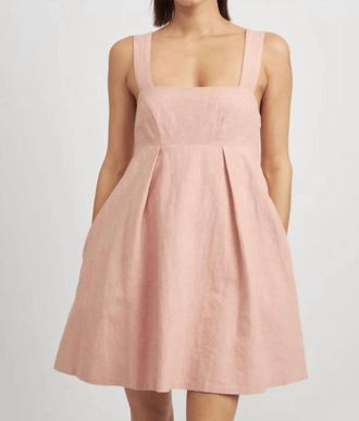 En Saison Macey Mini Dress In Blush