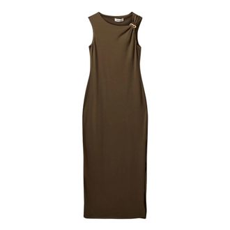 Sofie Schnoor Maxi Jurken - Dames - Maxi kleedjes - Groen - XL - Kleedjes