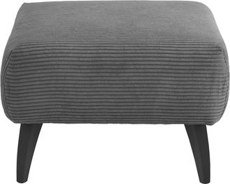 Inosign Polsterhocker »Colori« Holzfussfarbe wählbar, verschiedene Stoffe, hochwertige Stoffqualität