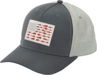 San Diego Hat Company Fish Patch Trucker Hat in Charcoal at Nordstrom Rack