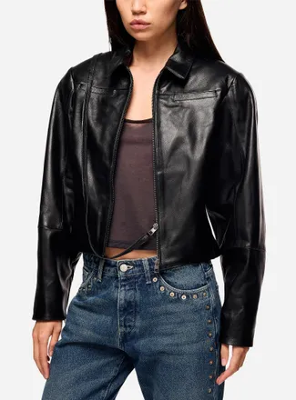 Paloma Wool Womens Banui leather jacket
