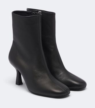 Souliers Martinez Talin leather ankle boots