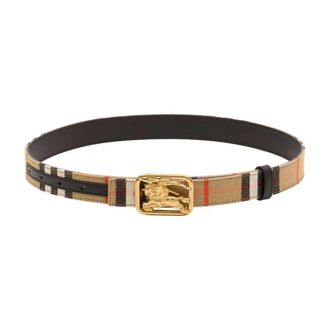 Burberry Belts, female, Beige, Size: S Lb Rider Belt