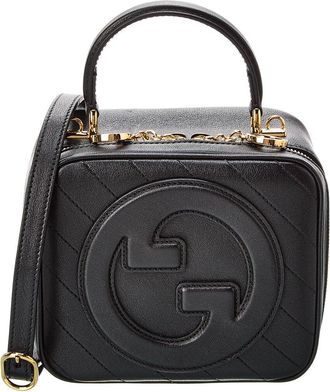 Gucci Blondie Top Handle Leather Shoulder Bag