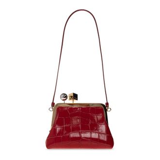 Jacquemus Bolso de Piel Berlingot - Bags - Mujer - Rojo - ONE SIZE