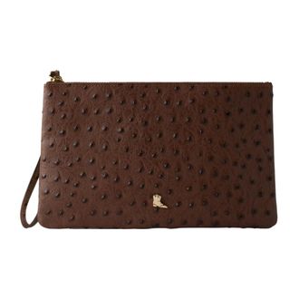 L37 Keep It Safe Clutch - - Bags - Donna - Marrone - ONE SIZE
