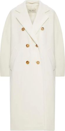 Max Mara Cappotto doppiopetto Madame 101801 - Bianco