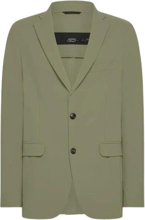 Roberto Ricci Design Slim Fit Rever Collar Jacket - Heren - Blazers - Groen - XL - Jassen