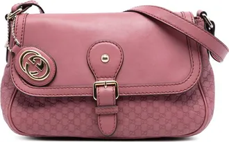 Gucci Pre-owned Gucci Microguccissima Sukey Crossbody Ladies 308452 525040