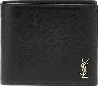 Saint Laurent Wallet - Heren - Portefeuilles - Zwart - ONE Size - Accessoires