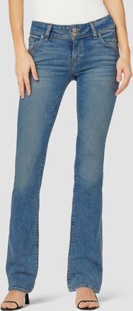 Hudson Beth Mid-Rise Baby Boot in Golden at Nordstrom, Size 31