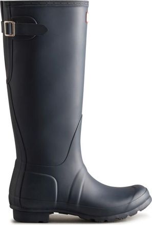 Hunter Original Tall Back Adjustable Boot Gummistiefel f&uuml;r Damen | schwarz