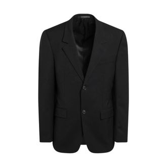 Balenciaga Blazers, female, Black, Size: XS Giacca Monopetto
