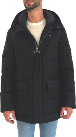 Duno Heren, Jassen, Blauw, Maat: XL Wol