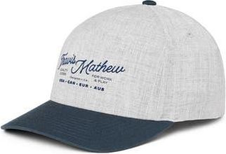 Travis Mathew Perfect Plan Snapback Baseball Cap in Heather Grey at Nordstrom Rack