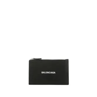 Balenciaga Wallets & Cardholders, male, Black, Size: ONE SIZE Cash Long Coin & Card Holder