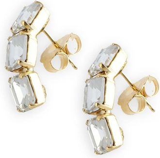 Lott. Gioielli Lott. Gioielli, Accessoires, Dames, Grijs, ONE Size, Triple Gebogen Oorbellen