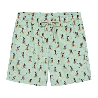 MC2 Saint Barth Beachwear, male, Blue, Size: 2XL Lighting Swim Shorts