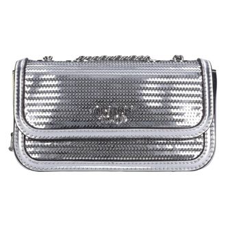 Guess Sequinned Mini Crossbody - Dames - Schoudertassen - Grijs - ONE Size - Leer - Tassen