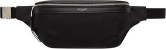 Saint Laurent Black Logo Medium Crossbody Bag