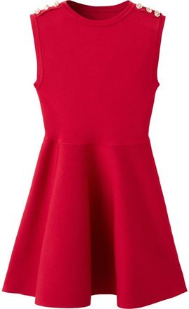 Mango Sleeveless Sweater Minidress in Red at Nordstrom, Size 4