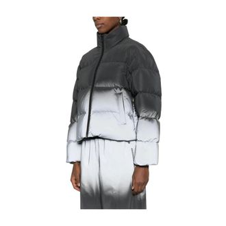 Alexander Wang Reflective Cropped Puffer