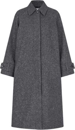 Sams&oslash;e & Sams&oslash;e Cappotto monopetto - - Coats - Donna - Grigio - M
