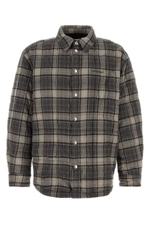 Off-white Embroidered Cotton Shirt