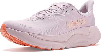Hoka One One Arahi 8 Womens Running Shoes Lilac Cream/Neon Cantaloupe : 10.5 B - Medium, Synthetic