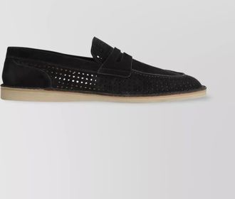 Dolce & Gabbana leather penny loafers