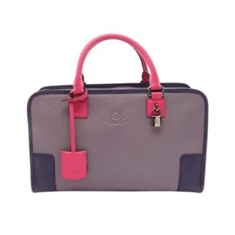 Loewe Pre-owned Amazona36 Leren Handtas - Dames - Pre-owned - Veelkleurig - Maat: ONE Size Leer