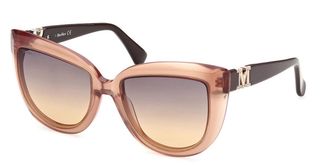 Max Mara MM0029 45F Womens Sunglasses Brown Size 56