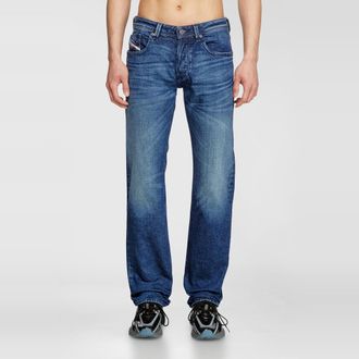 Diesel Regular Jeans Low Waist 1985 Larkee, Dark blue, Button fly