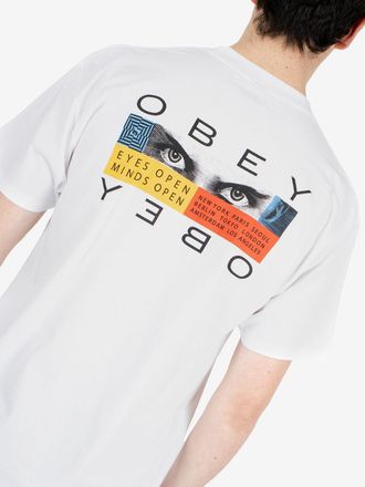 Obey Eyes Open tee white