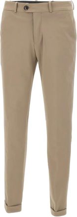 Roberto Ricci Design Chino con logo e risvolti - Toni neutri