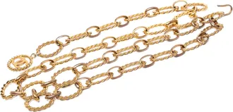 Chanel Medallion Chain Link Belt