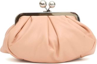 Max Mara Tassen, Dames, Roze, ONE Size, Polyester, Pasticcino Bag Small Prati