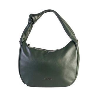 Pierre Cardin 13001 Schoudertas - Dames - Schoudertassen - Groen - ONE Size - Katoen - Tassen