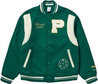 Puma X RHUIGI Varsity Jacket Green 539695-94